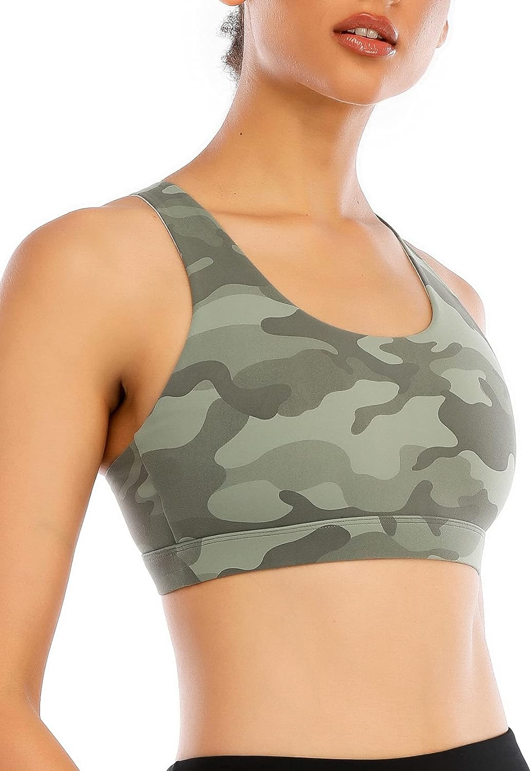 RUNNING GIRL womens Full Coverage Women's Plus Sports Bras