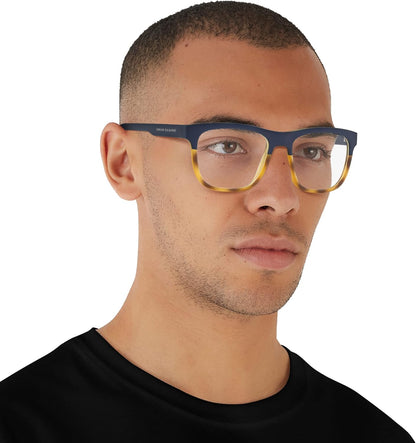 AX Armani Exchange Men's Ax3050 Square Prescription Eyeglass Frames