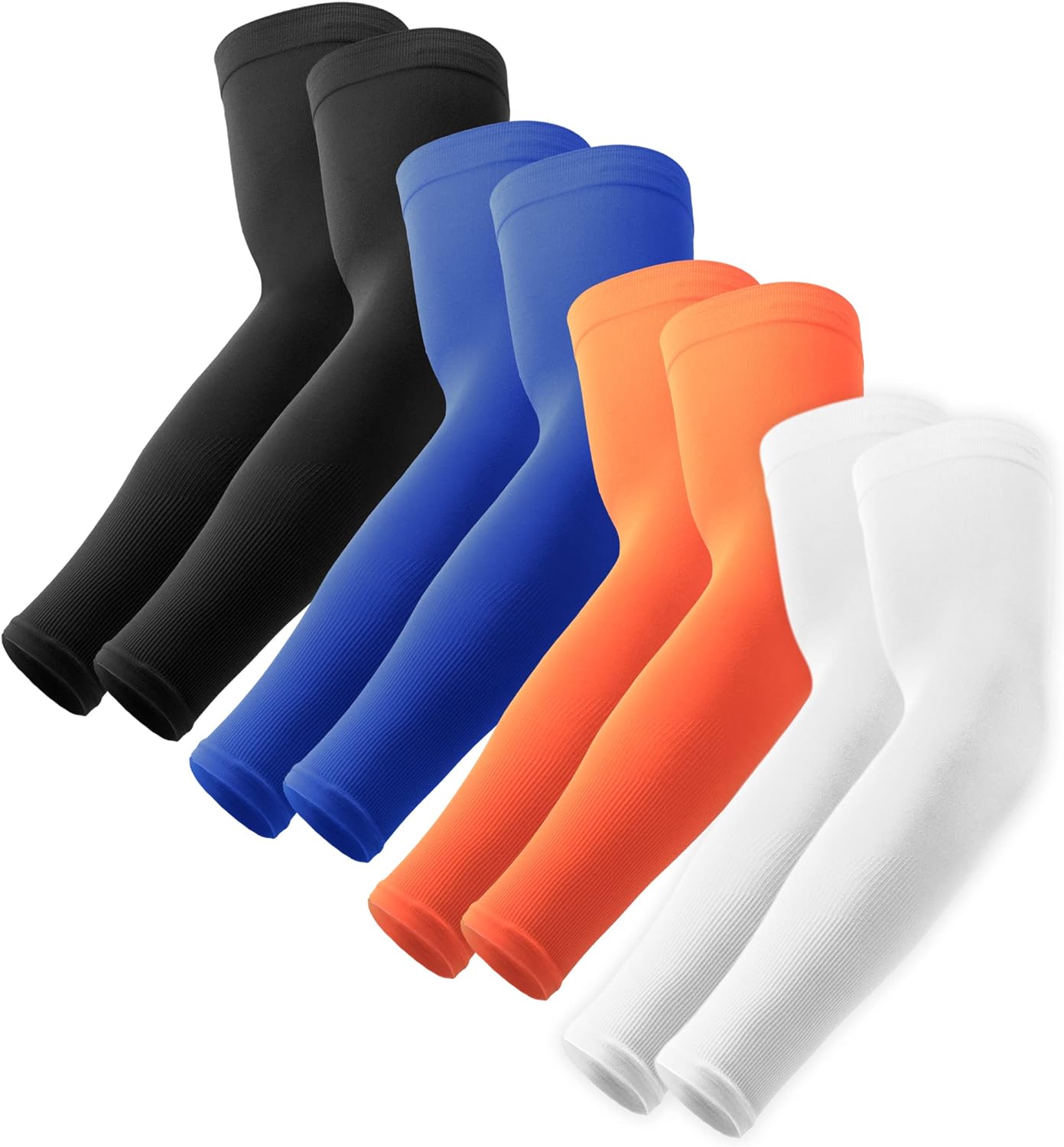 OutdoorEssentials UV Sun Protection Arm Sleeves - Cooling Compression Arm Sleeve - Sports & UV Arm Sleeves for Men & Women