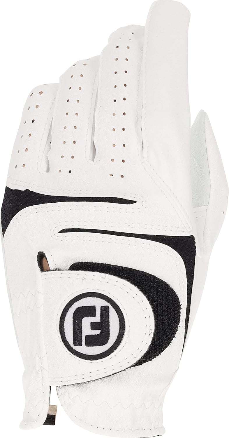 FootJoy Men's WeatherSof Golf Glove (White)