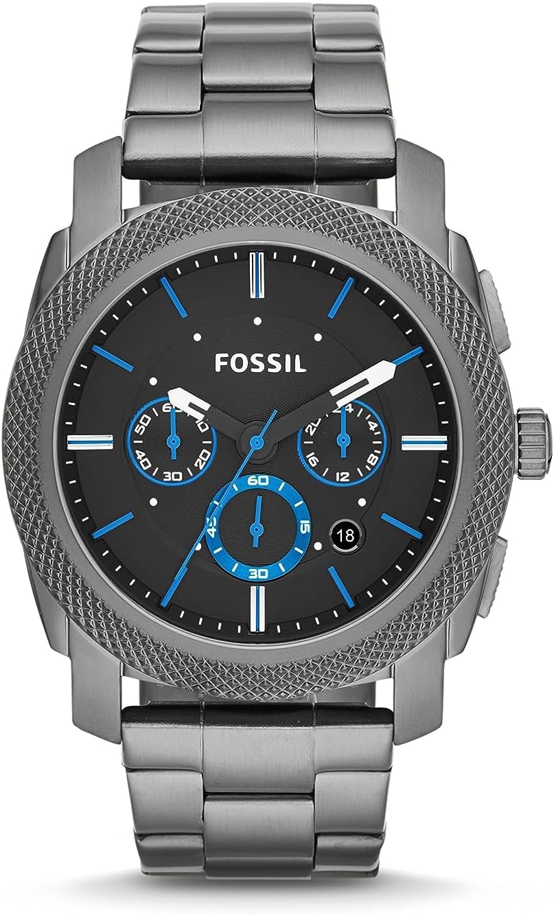 Fossil Men's Mega Machine Quartz Stainless Steel Chronograph Watch