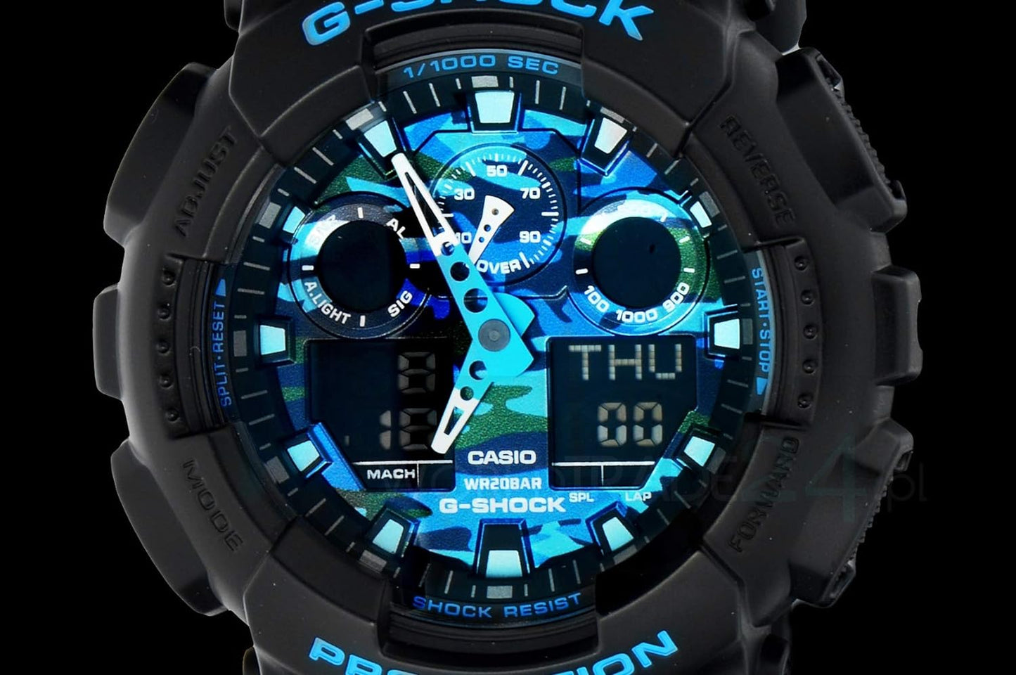 Casio AW 500Bb 1E G Shock Analog Digital Watch