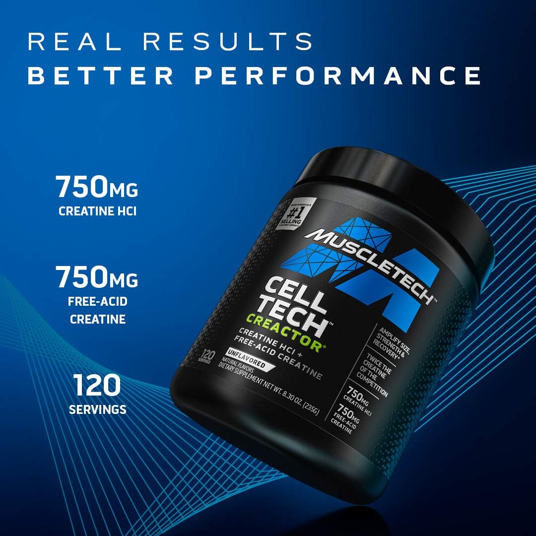 MuscleTech Cell Tech Creactor 120 servings Unflavored US (RB)