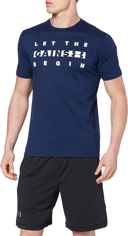 Under Armour Men's Mfo Let The Gains Begin Ss Short-sleeve Shirt