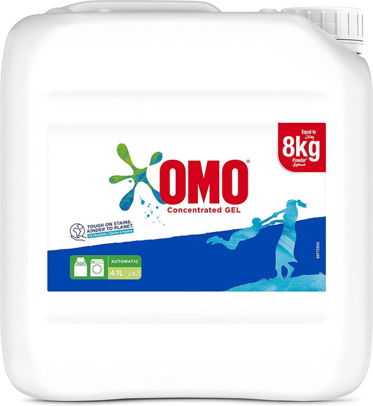 OMO Automatic Liquid Laundry Detergent for 100% effective stain removal, 4.1L