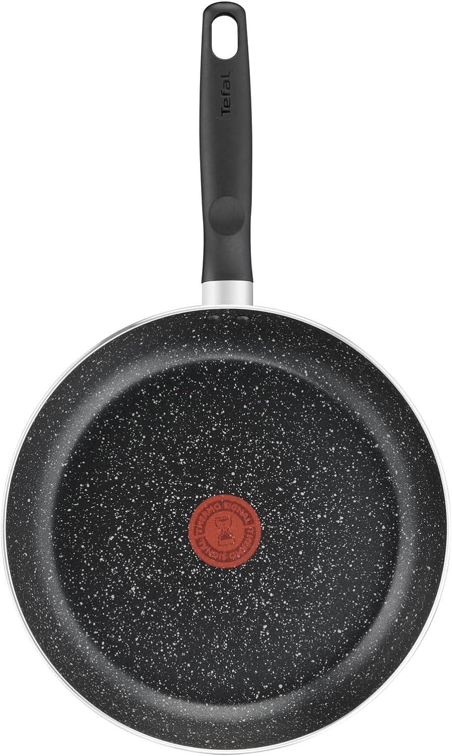 TEFAL Dark Stone 11 pc set, Non-stick, stewpots 22/24/28 cm, saucepan 16 cm, frypans 20/28 cm, slotted spatula, Aluminium, B491BS85