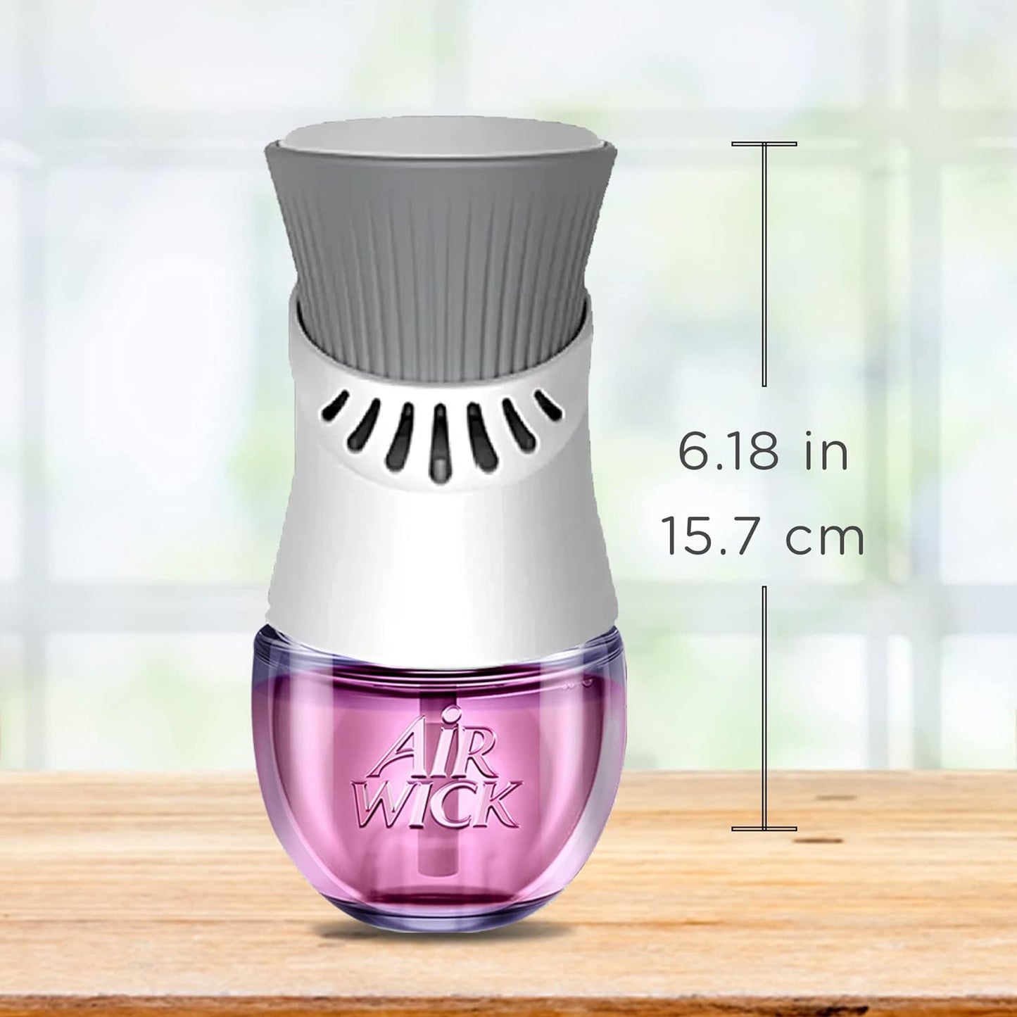 Air Wick Air Freshener Essential Oil Diffuser Kit, Cherry Blossom- Gadget and 1 Refill, 19 ml