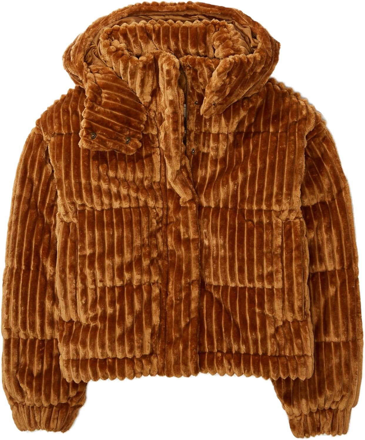 American Eagle Women Textured Puffer Jacket