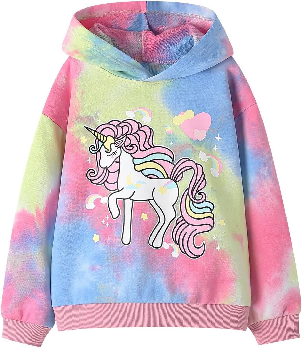 WELAKEN Unicorn Sweatshirts for Girls Toddler & Kids II Little Girl's Pullover Tops Sweaters & Hoodies