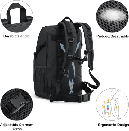 G4Free 35L Military Tactical Internal Frame Hiking Backpack Daypack Bug Out Bag Rucksack Water-resistant Nylon for Fishing Trekking Traveling