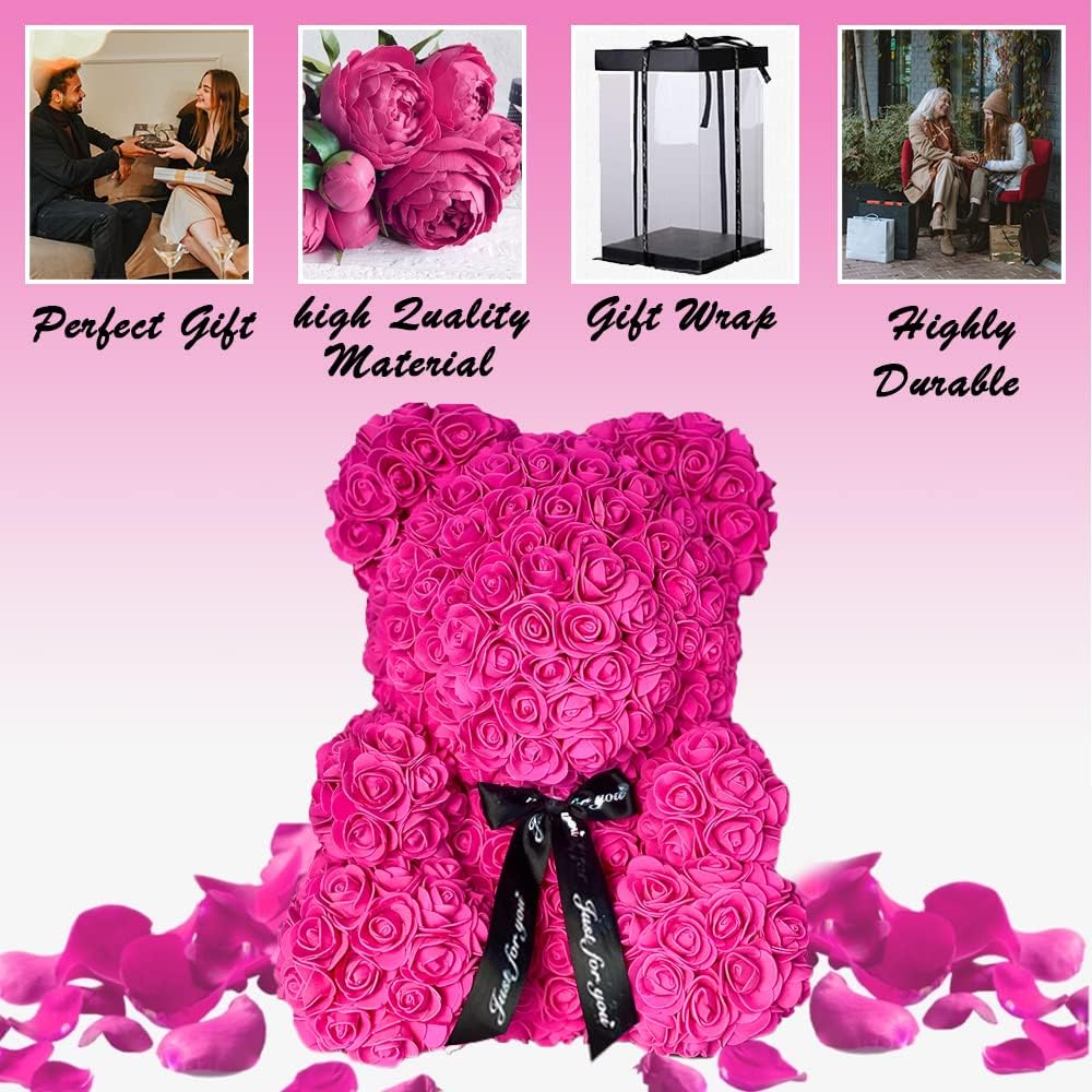 Rose bear valentines day deals