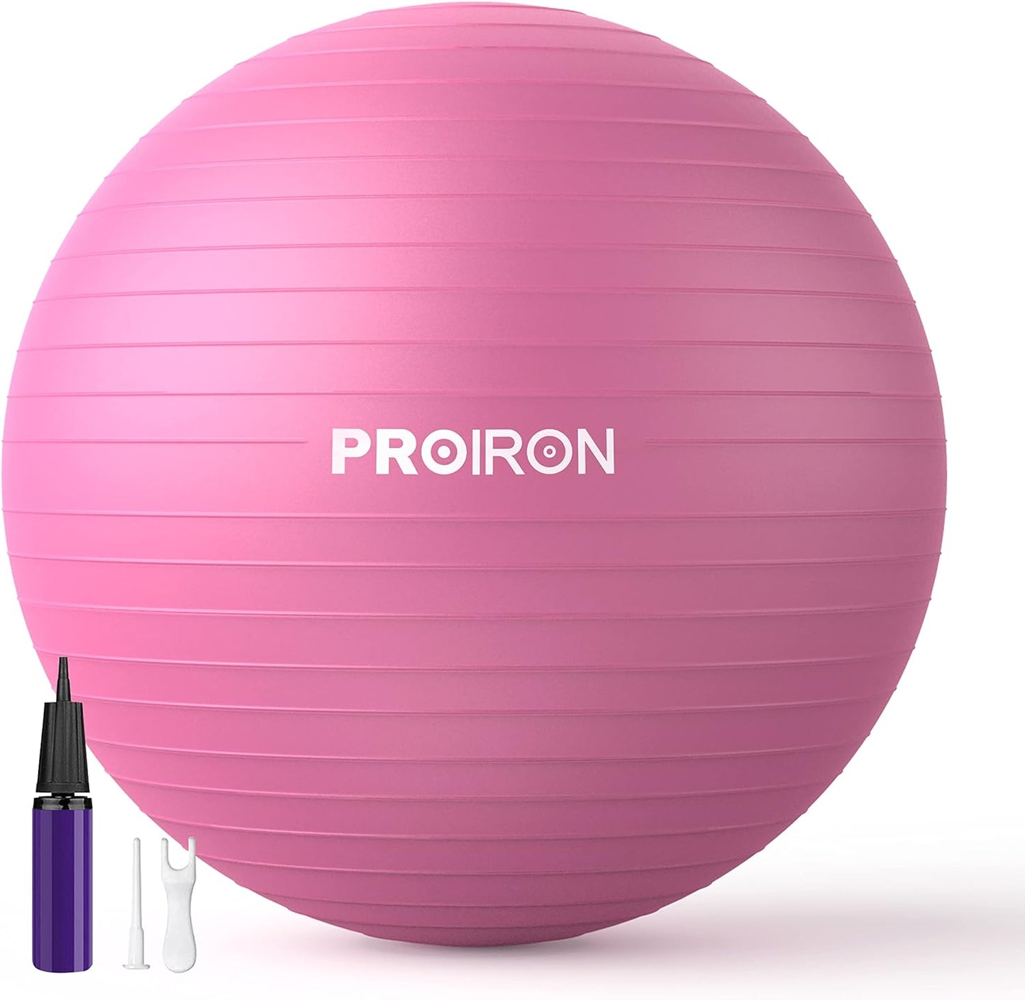 PROIRON Yoga Ball Anti-Burst Exercise Ball Chair with Quick Pump Slip Resistant Gym Ball Supports 500KG Balance Ball for Pilates Yoga Birthing Pregnancy Stability Gym Workout Training