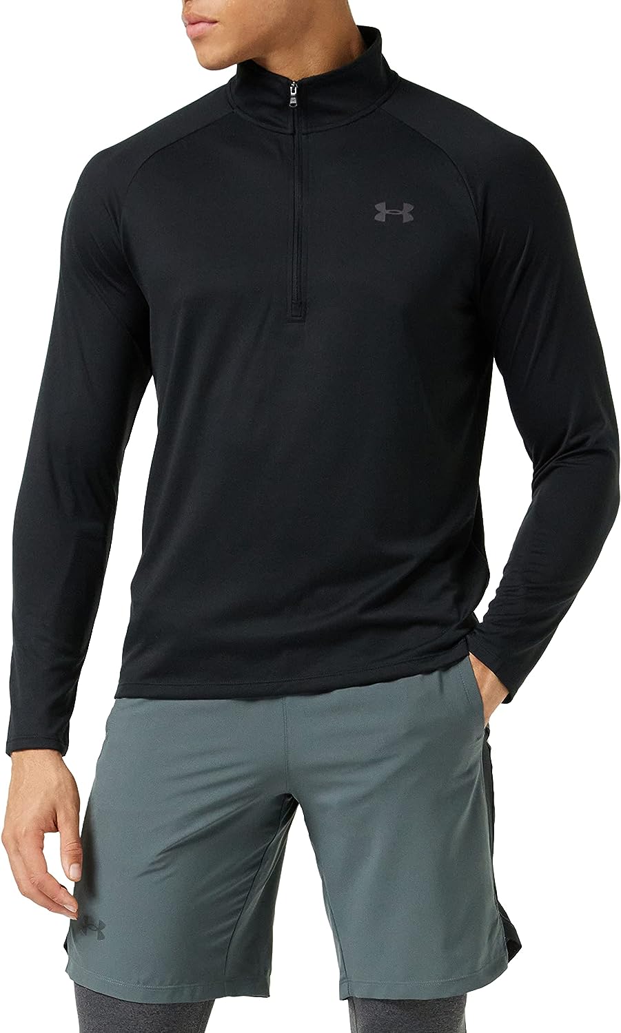 Under Armour Men's UA Tech 2.0 1/2 Zip T-Shirt (pack of 1)