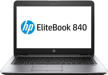 HP EliteBook 840 G3 Intel Core i5 6th Generation 16GB DDR4 RAM 512GB SSD HARD-DRIVE 14" FHD Windows 10 Pro 64-Bit Silver Laptop (Renewed)