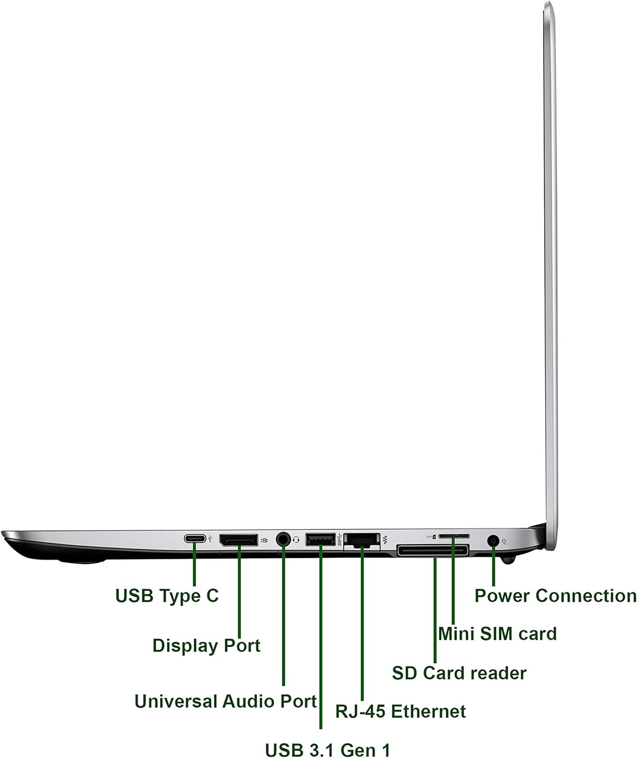 HP EliteBook 840 G3 Intel Core i5 6th Generation 16GB DDR4 RAM 512GB SSD HARD-DRIVE 14" FHD Windows 10 Pro 64-Bit Silver Laptop (Renewed)