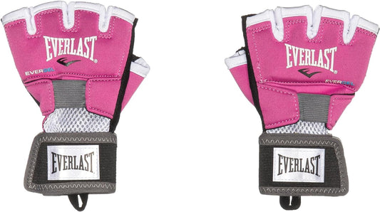 EVERLAST EVERGEL HAND WRAPS YELLOW PINK LARGE