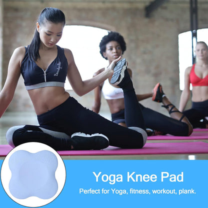 2 PCS Yoga Knee Pads Anti Slip Yoga Support Foam Pads for Women and Men, yoga kneeling pad for Protecting Knees Elbows Wrist Hands