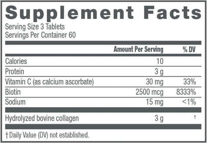 Neocell Super Collagen PlUS C, 250 Tablets