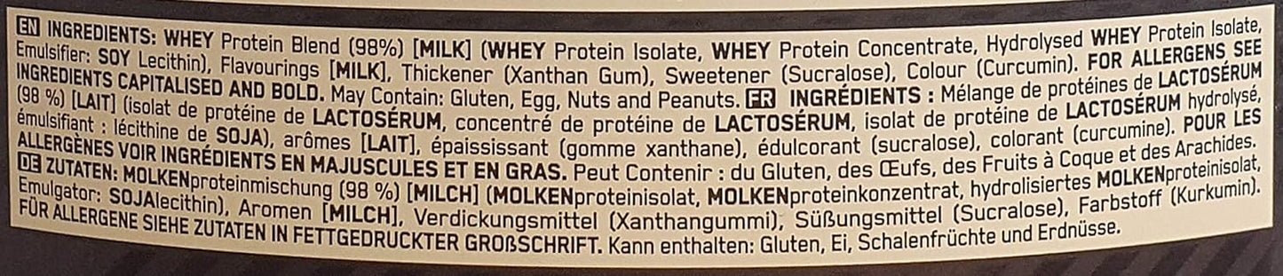 Optimum Nutrition (ON) Gold Standard 100% Whey Protein Powder Primary Source Isolate, 24 Grams of Protein for Muscle Support and Recovery - Delicious Strawberry, 10 Lbs, 146 Servings (4.53 KG)