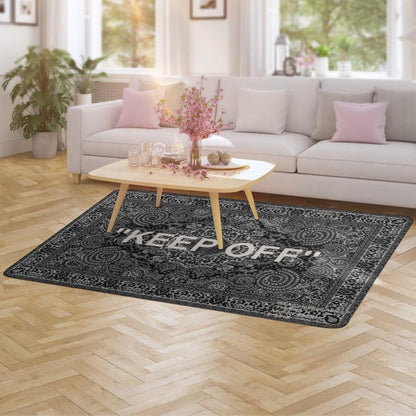 YIKUDU Keep Off Large Rugs Floor Mat Modern Carpet for Home Decoration Area Rug,Cozy Art Decoration Polyester Carpet 36 x 24 inch