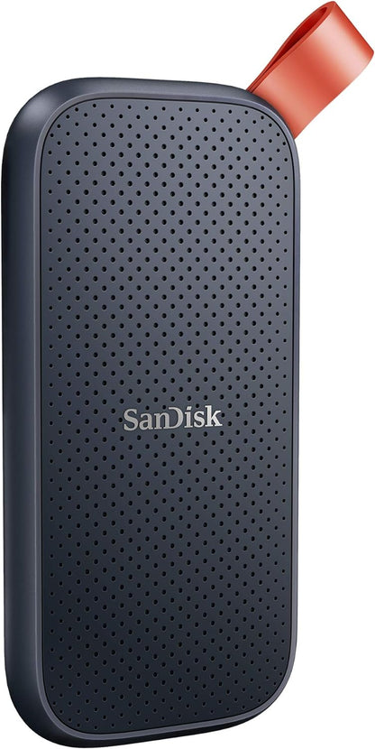 SanDisk 1TB Portable SSD - Up to 800MB/s, USB-C, USB 3.2 Gen 2 - SDSSDE30-1T00-G26