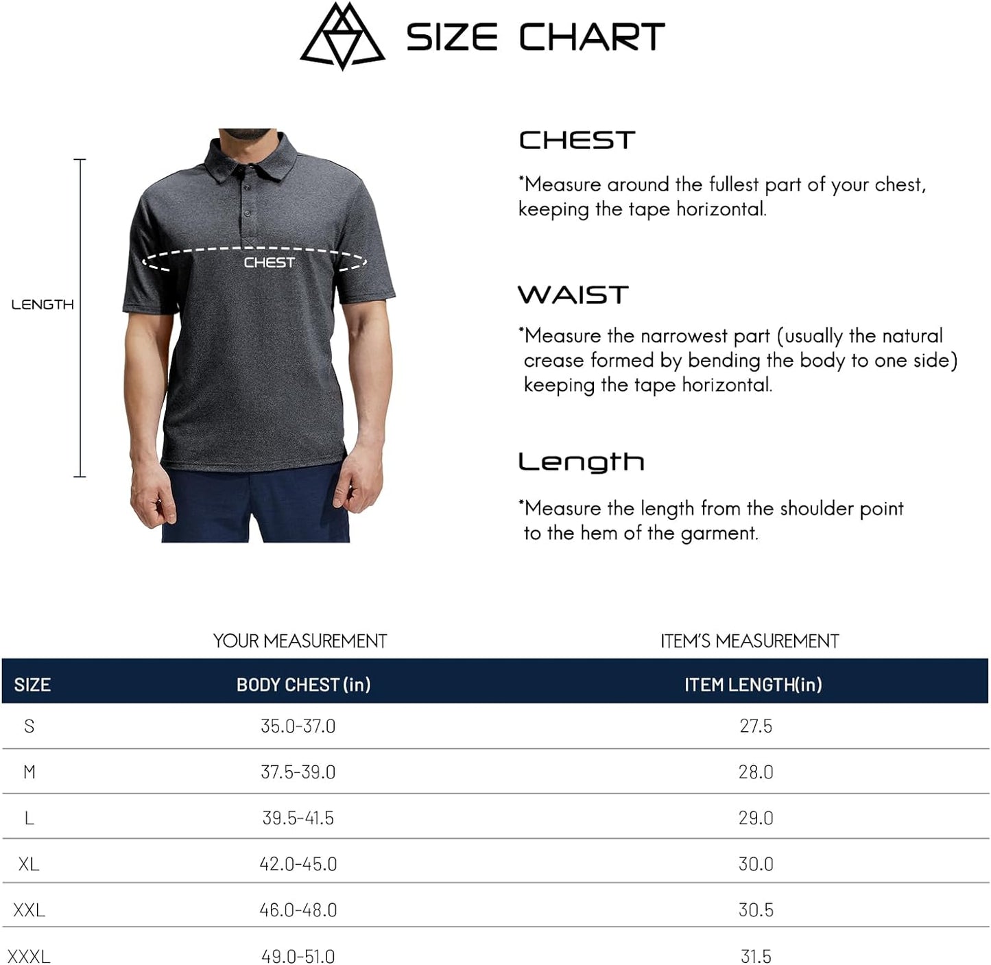 Haimont Men's Polo Shirt Cotton Golf T-Shirts Long and Short Sleeve Collared Shirts for Uniform, Casual, Business, Work