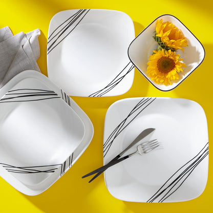 Corelle Terracotta Dreams Set ,White,12pc Set,1147366