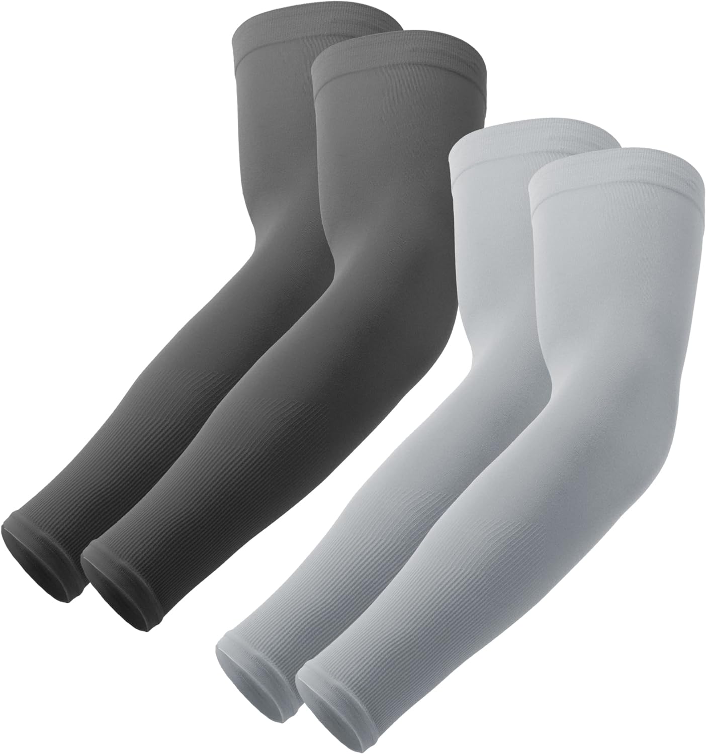 OutdoorEssentials UV Sun Protection Arm Sleeves - Cooling Compression Arm Sleeve - Sports & UV Arm Sleeves for Men & Women