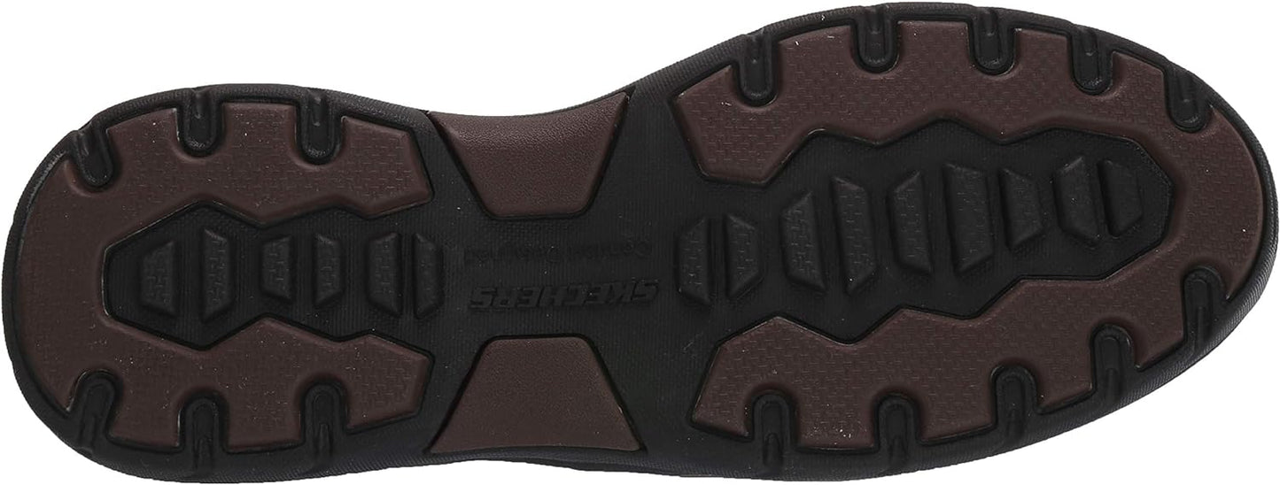 Skechers Expended -Seveno Leather Slip on Leather Slip on mens Moccasin