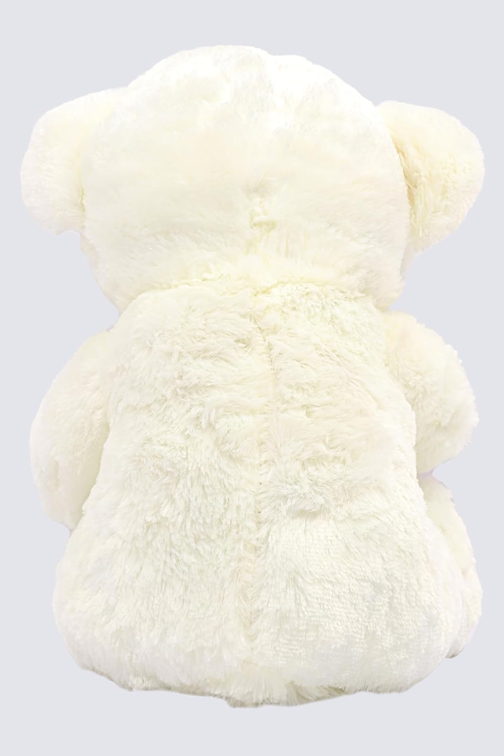 Teddy Bear Stuffed Animal Contrast Color White Bear With Love You Heart Soft Plush Bear Stuffed Animal Throw Plushie Teddy Bear Bow Heart Soft Fluffy Friend Hugging Great Gift for Every Age & Occasion