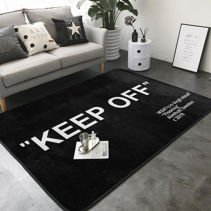 YIKUDU Keep Off Large Rugs Floor Mat Modern Carpet for Home Decoration Area Rug,Cozy Art Decoration Polyester Carpet 36 x 24 inch