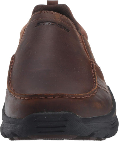 Skechers Expended -Seveno Leather Slip on Leather Slip on mens Moccasin