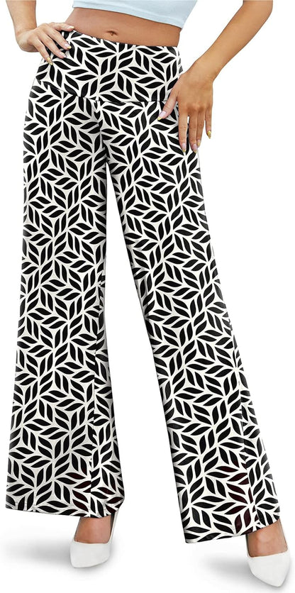 Arolina Women's Stretchy Wide Leg Palazzo Lounge Pants Casual Comfy High Waist Palazzo Pants