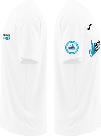 Barcelona Padel Tour | Technical Short Sleeve T-shirt"Te gusta el pádel" | Man | Soft Touch and Quick Drying | Sportswear