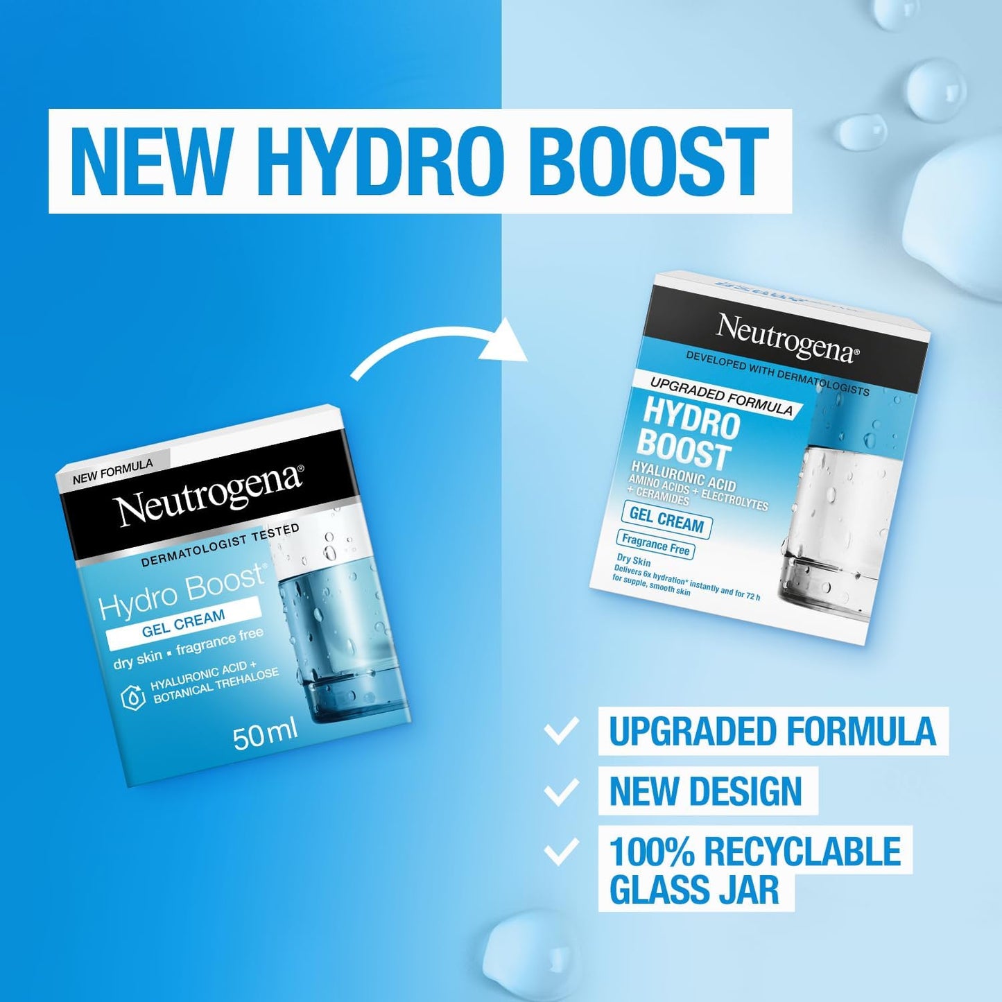 NEUtrogena Face Cream Gel Hydro Boost 50Ml