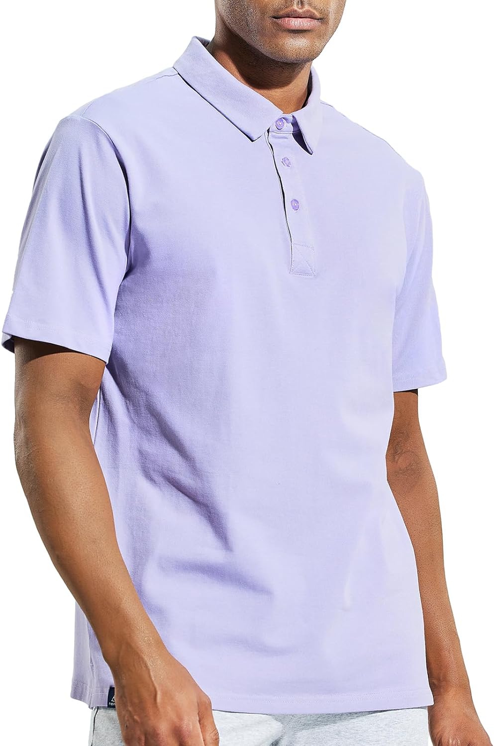 Haimont Men's Polo Shirt Cotton Golf T-Shirts Long and Short Sleeve Collared Shirts for Uniform, Casual, Business, Work