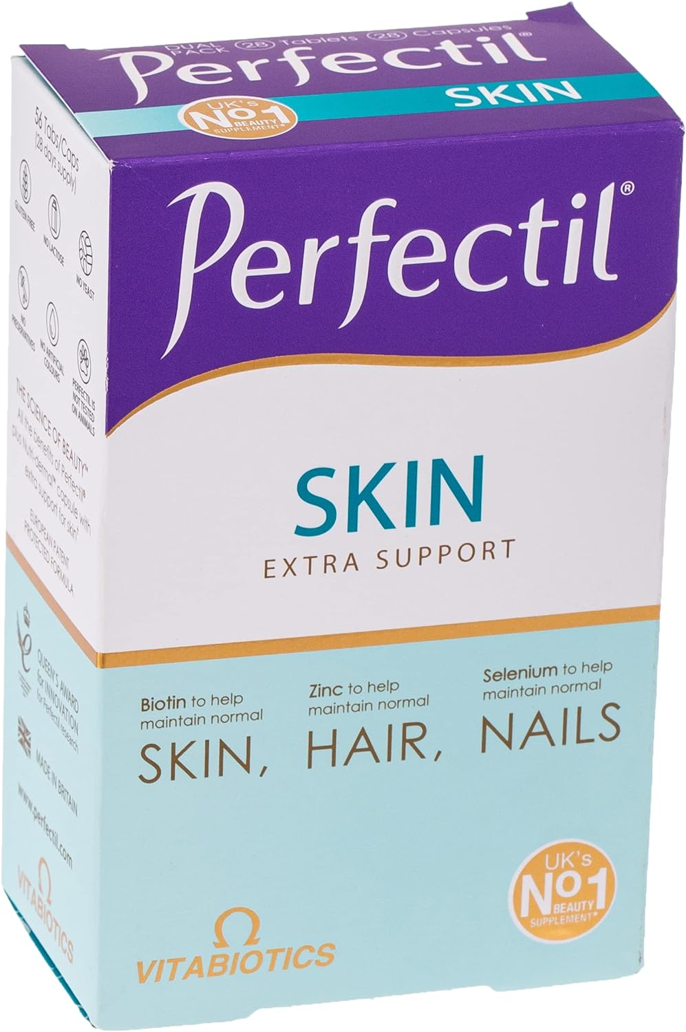 Vitabiotics Perfectil Plus Hair, 60 Tablets