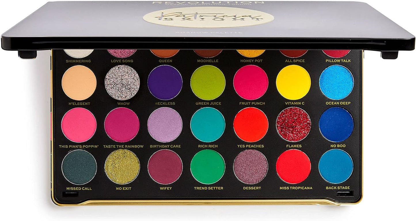 Makeup Revolution X Patricia Bright Rich In Eyeshadow Colour Palette