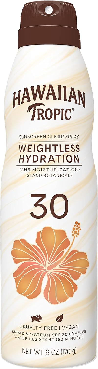 Hawaiian Tropic Silk Hydration Weightless Continous Spray Sunscreen