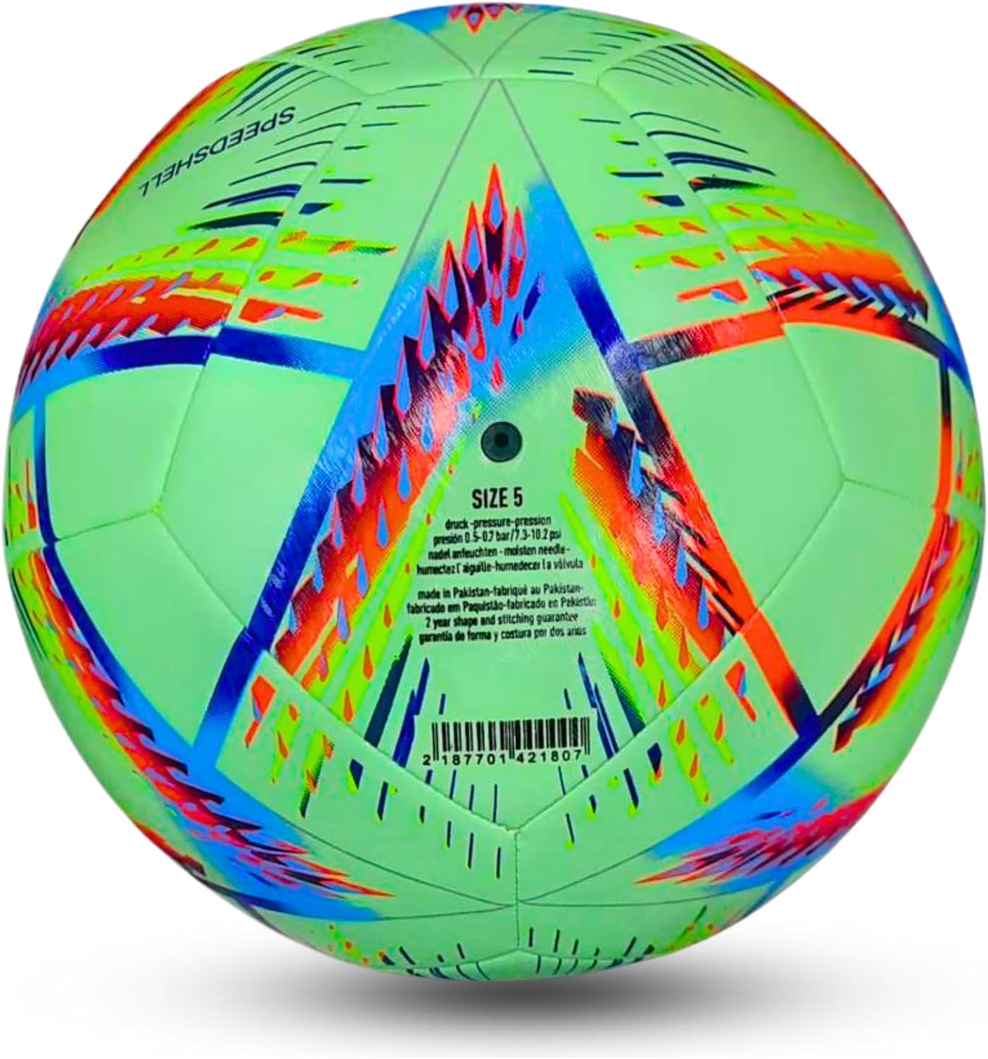 MHS™ Unisex-adult World Cup Training Soccer Football Ball, Premium Quality with Excellent Bounce and Shape Retention.