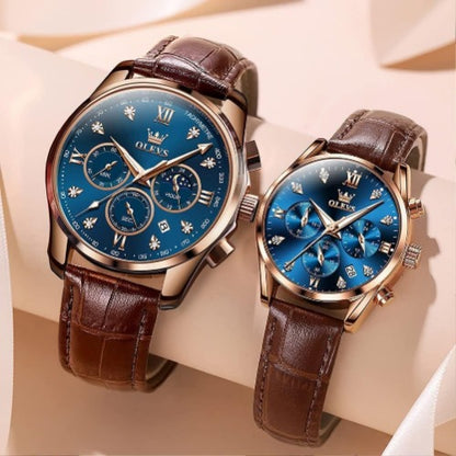 OUPINKE Men's Automatic Mechanical Watches Luxury Business Dress