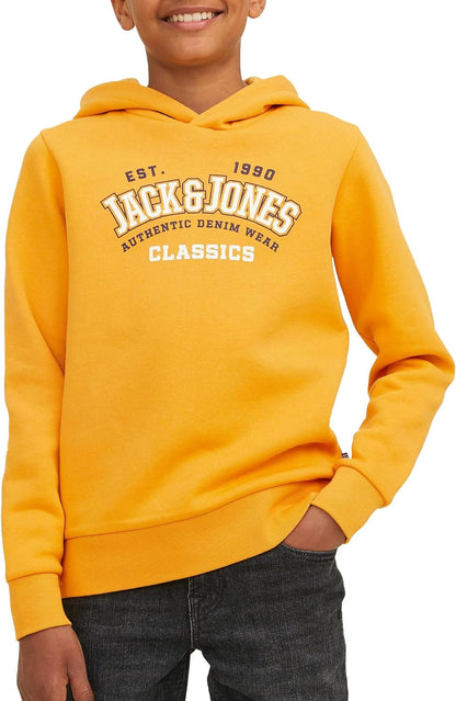 Jack & Jones mens LOGO SWEAT HOOD Sweatshirt