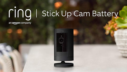 Ring Outdoor Camera Battery (Stick Up Cam) | HD wireless outdoor Security Camera 1080p Video, Two-Way Talk, Wifi, Works with Alexa | alternative to CCTV system | 30-day free trial of Ring Protect