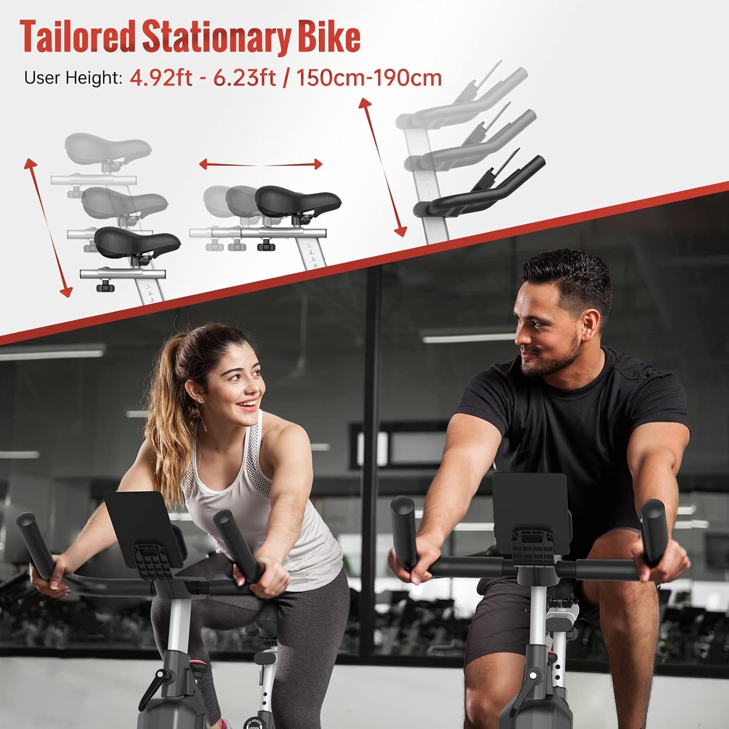 Stationary bike weight online holder