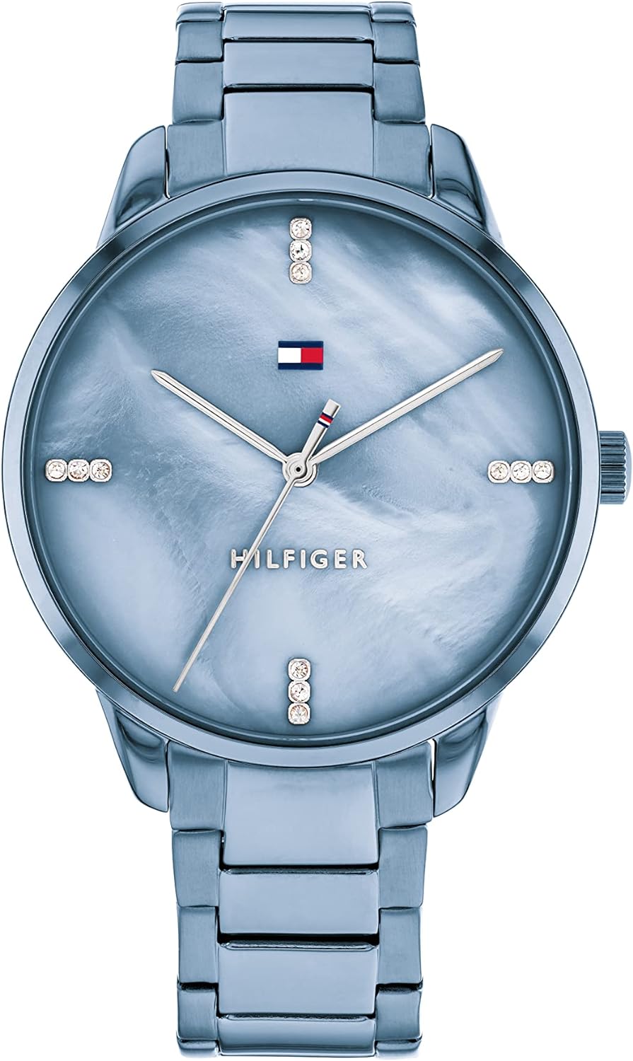 Tommy Hilfiger PAIGE DIAL LEATHER WATCH