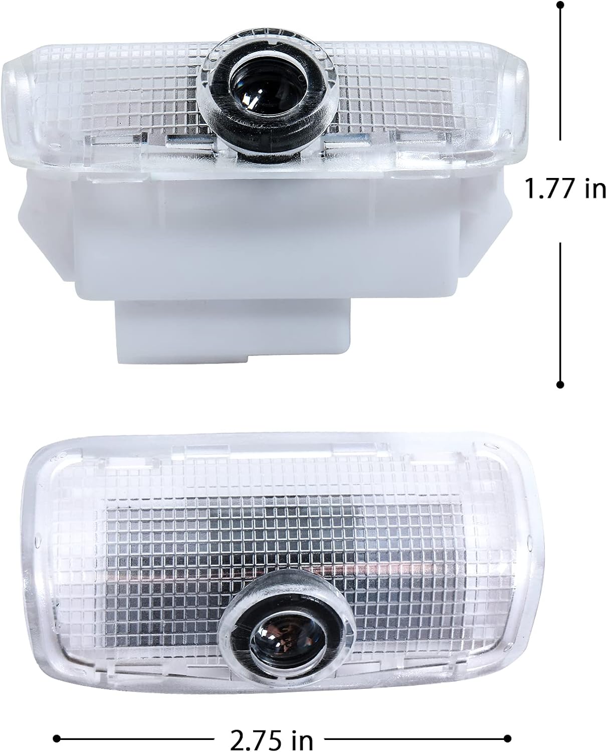 AGEKIND Car Door Light Logo Projector Courtesy Led Welcome Lights Compatible with Q50 Q70 Q60 QX50 QX70 QX80 FX G M EX Series - 4PACK