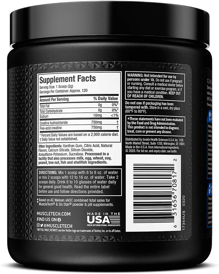 MuscleTech Cell Tech Creactor 120 servings Unflavored US (RB)