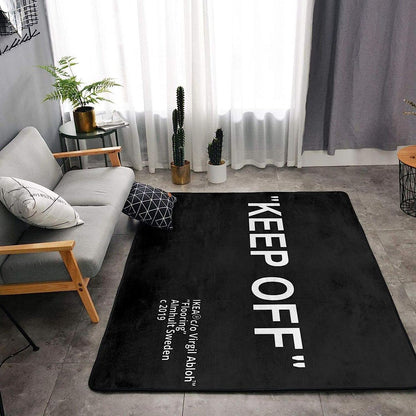 YIKUDU Keep Off Large Rugs Floor Mat Modern Carpet for Home Decoration Area Rug,Cozy Art Decoration Polyester Carpet 36 x 24 inch