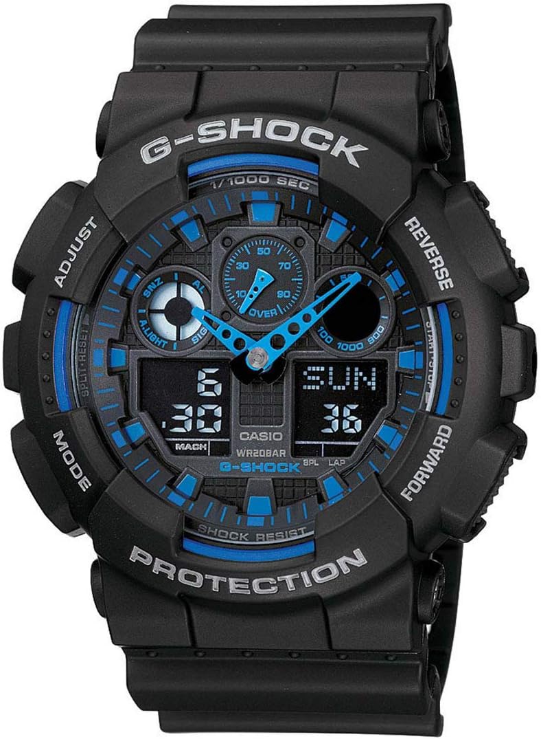 Casio AW 500Bb 1E G Shock Analog Digital Watch