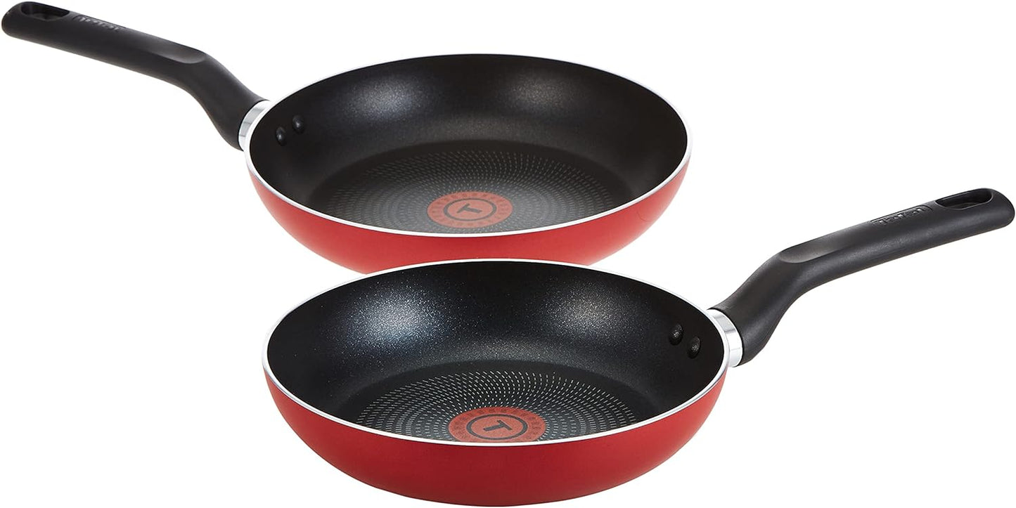 Tefal Aluminum Super Cook Non-Stick Cookware Set, Black, 9Pcs, B459S984, Online Exclusive